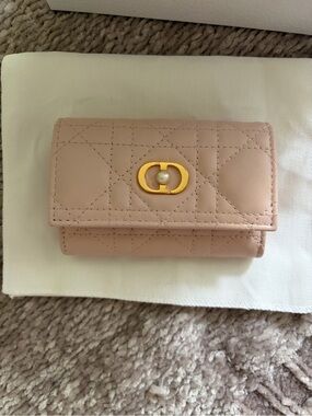 Christian Dior Jolie Glycine Wallet Powder Pink